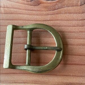 Vintage Brass Belt Buckle